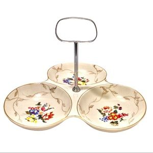 Midwinter Staffordshire England Trefoil Dish